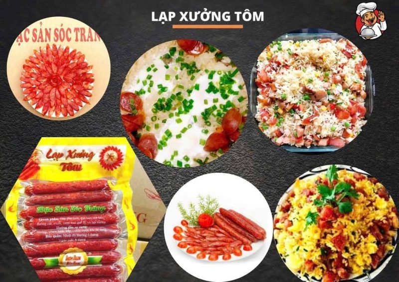 Lạp xưởng tôm — 2 bịch - ảnh 3