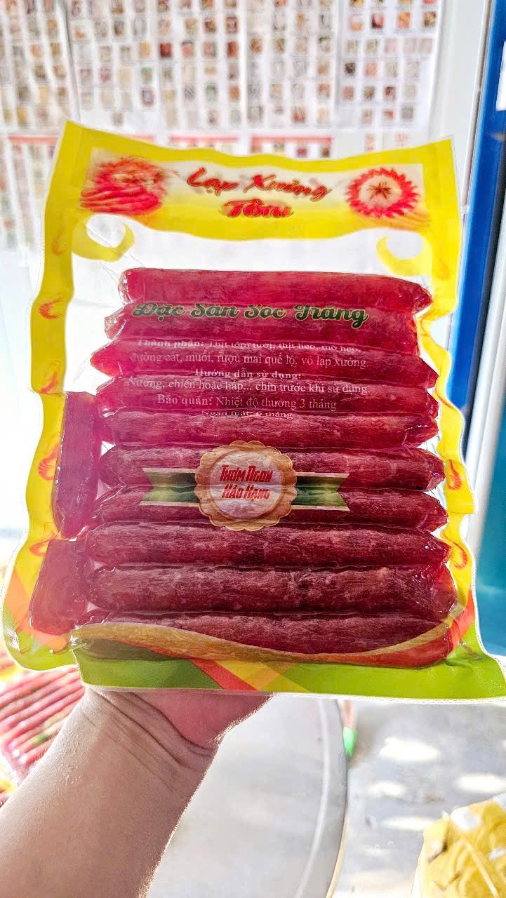Lạp xưởng tôm — 2 bịch - ảnh 4