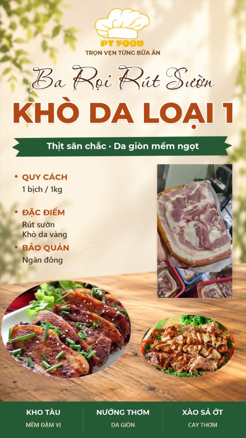 Ba Rọi Heo Rút Sườn Vip — 1 Bịch - ảnh 10