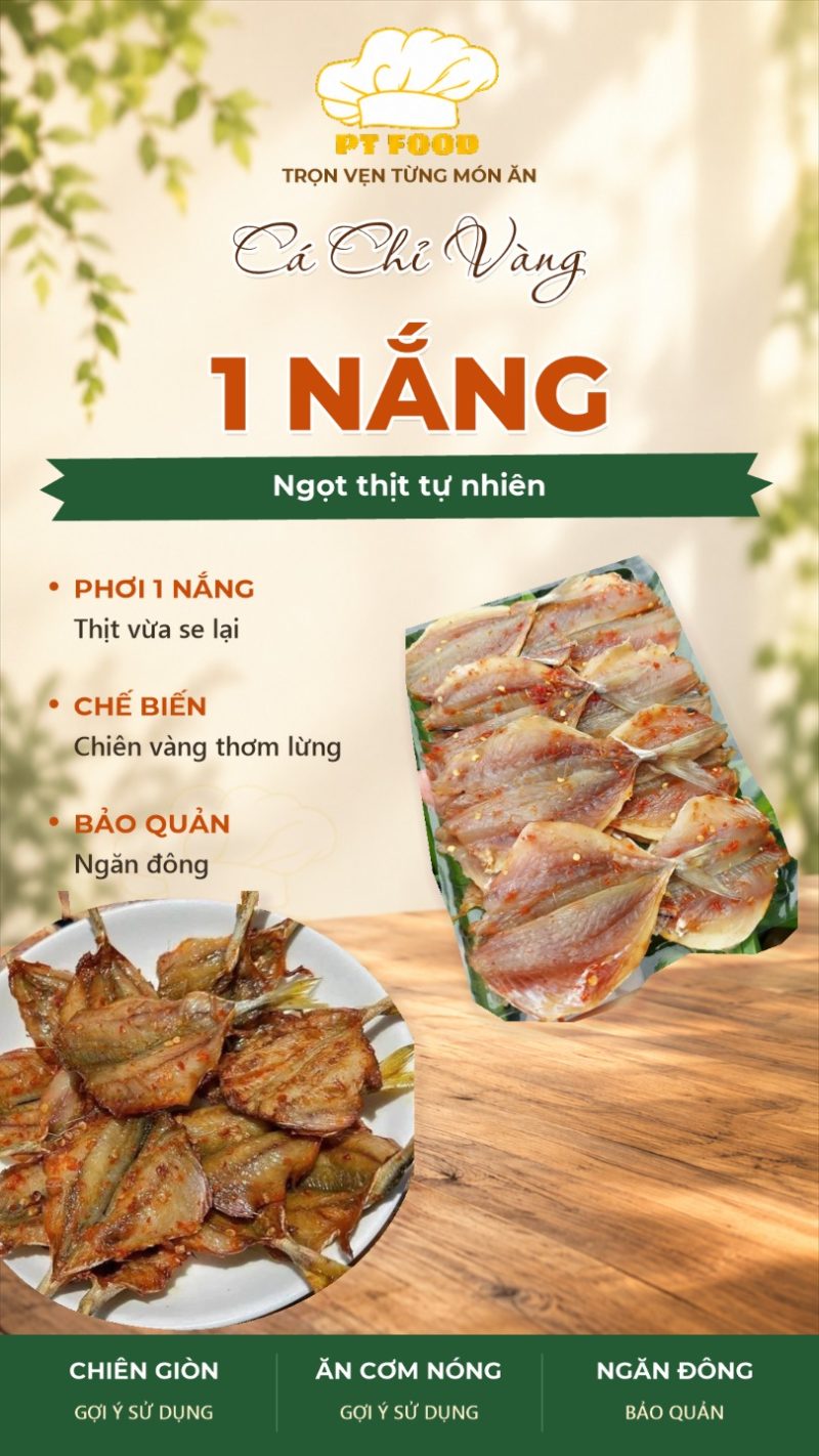 Cá Chỉ Vàng 1 nắng — 2 bịch - ảnh 6