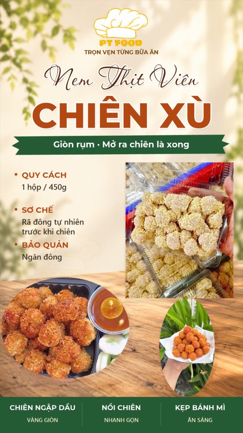 Nem Thịt Viên Chiên Xù — 1 hộp - ảnh 4