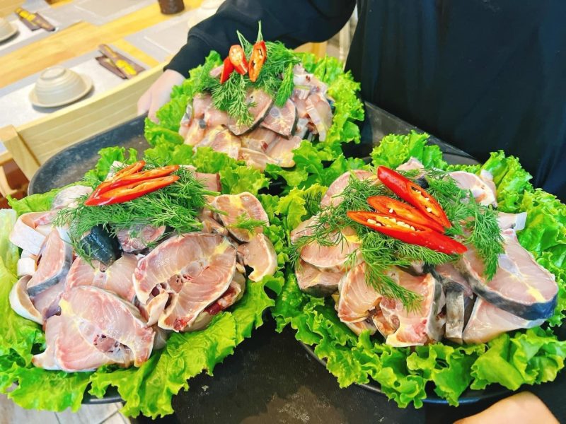 Cá Tầm Cắt Khúc Có Đầu — 1 bịch - ảnh 5