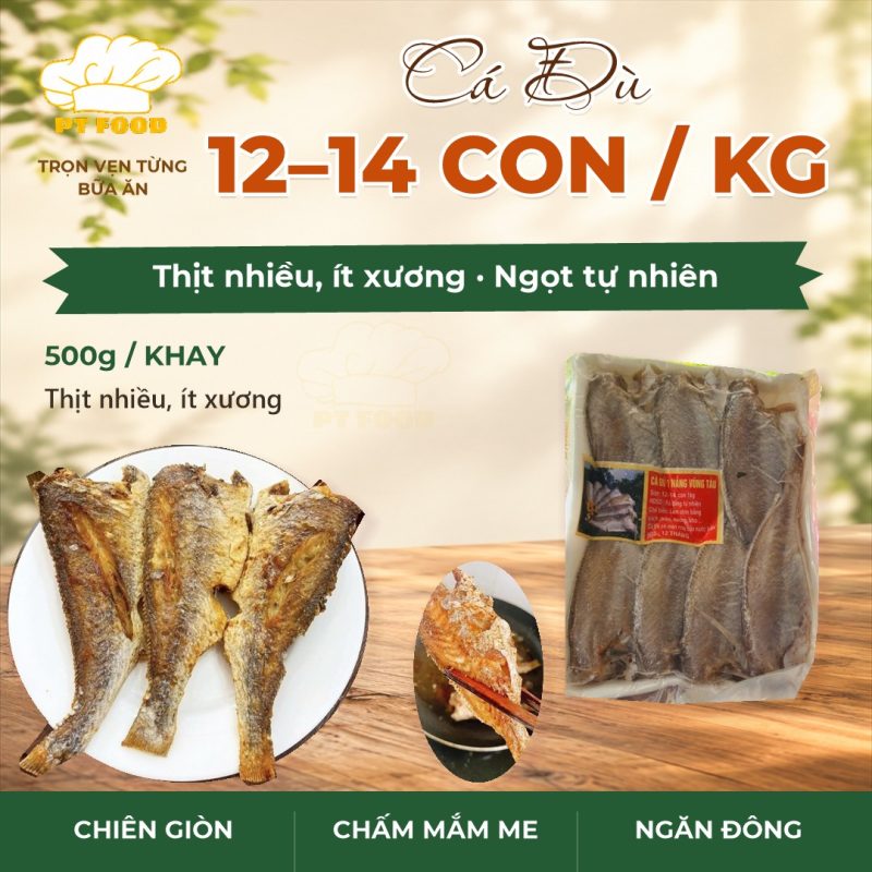 Cá đù 12-14 con