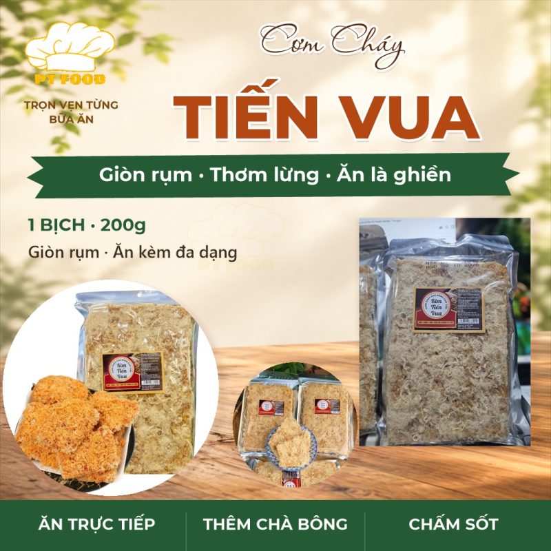Cơm Cháy Tiến Vua 200gram
