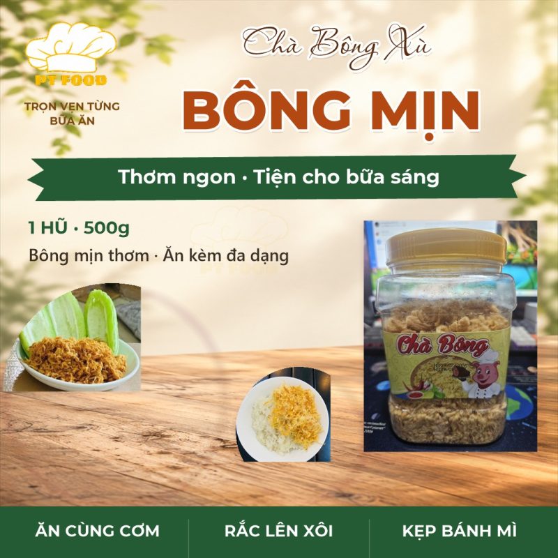 Chà Bông Xù 500gram