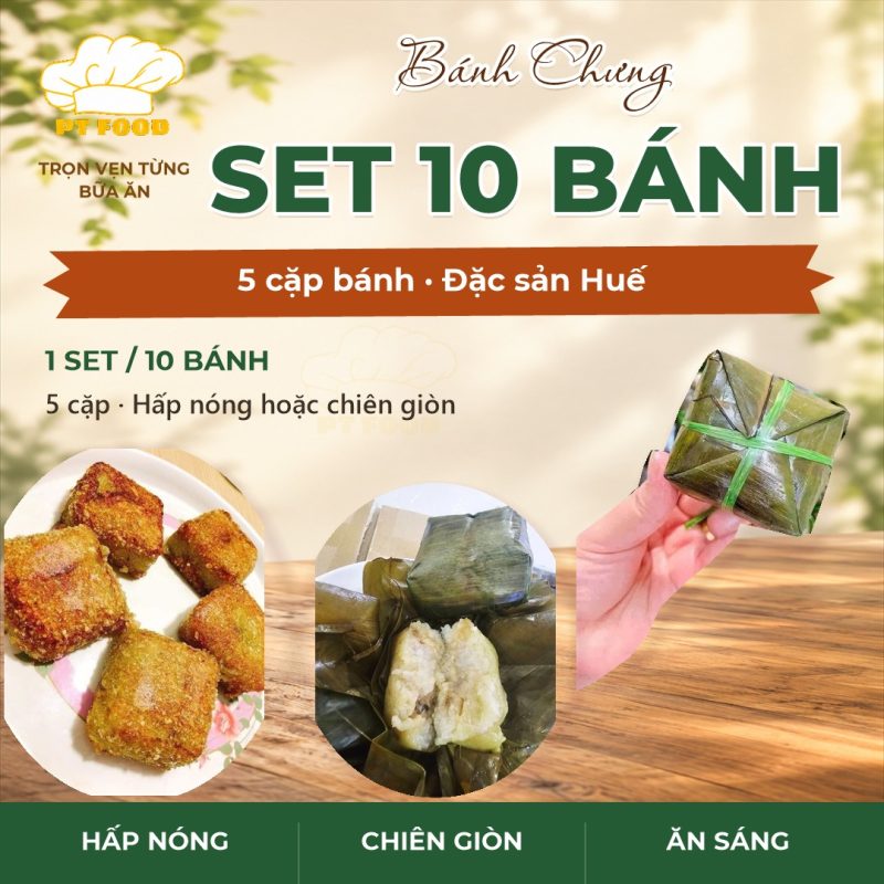 Bánh Chưng set 10 bánh