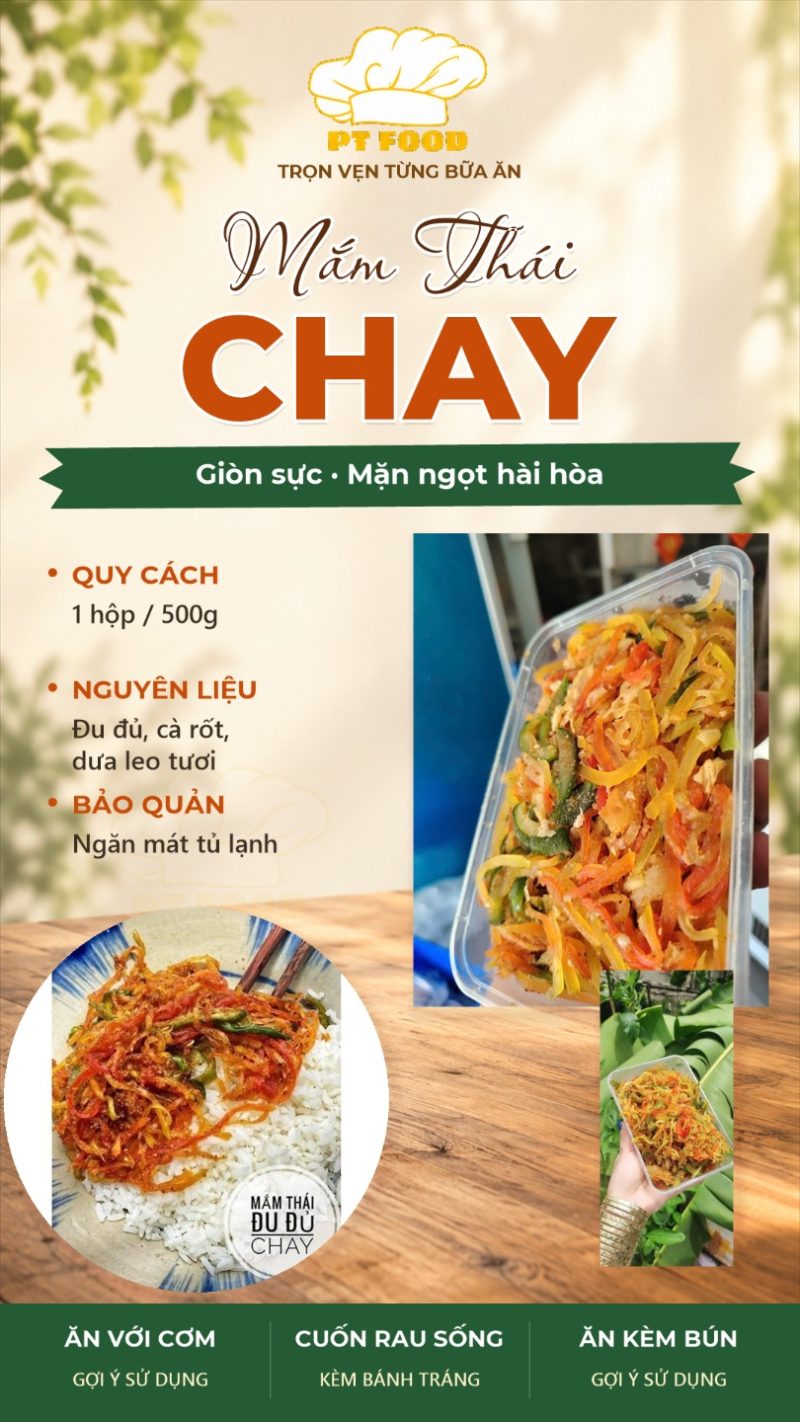 Mắm Thái Chay — 2 hộp - ảnh 6