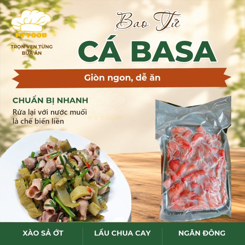 Bao Tử Cá Basa