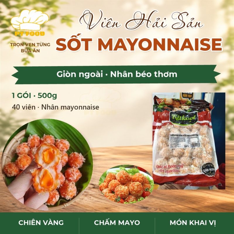 Viên Hải Sản Sốt Mayonnaise LC
