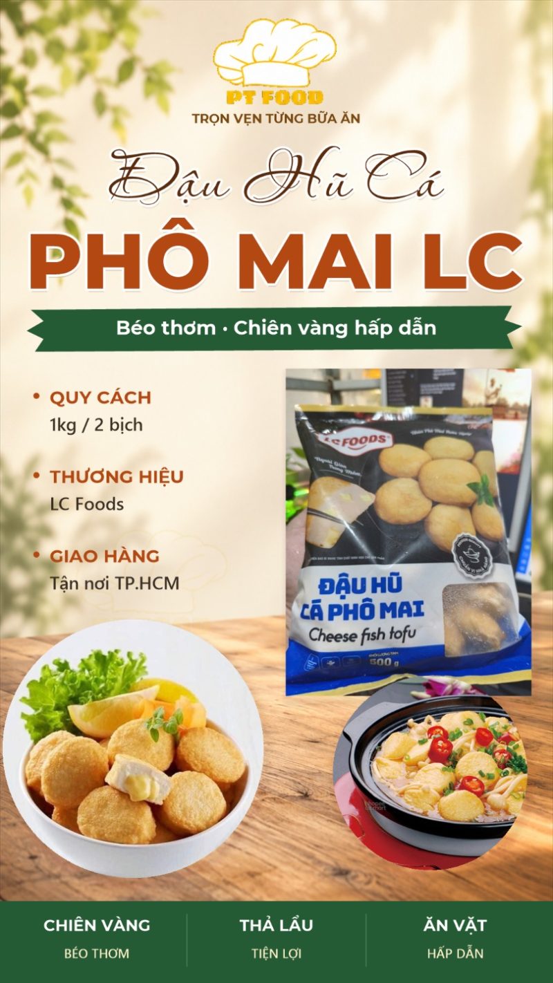 Đậu Hũ Cá Phô Mai LC — 2  bịch - ảnh 6