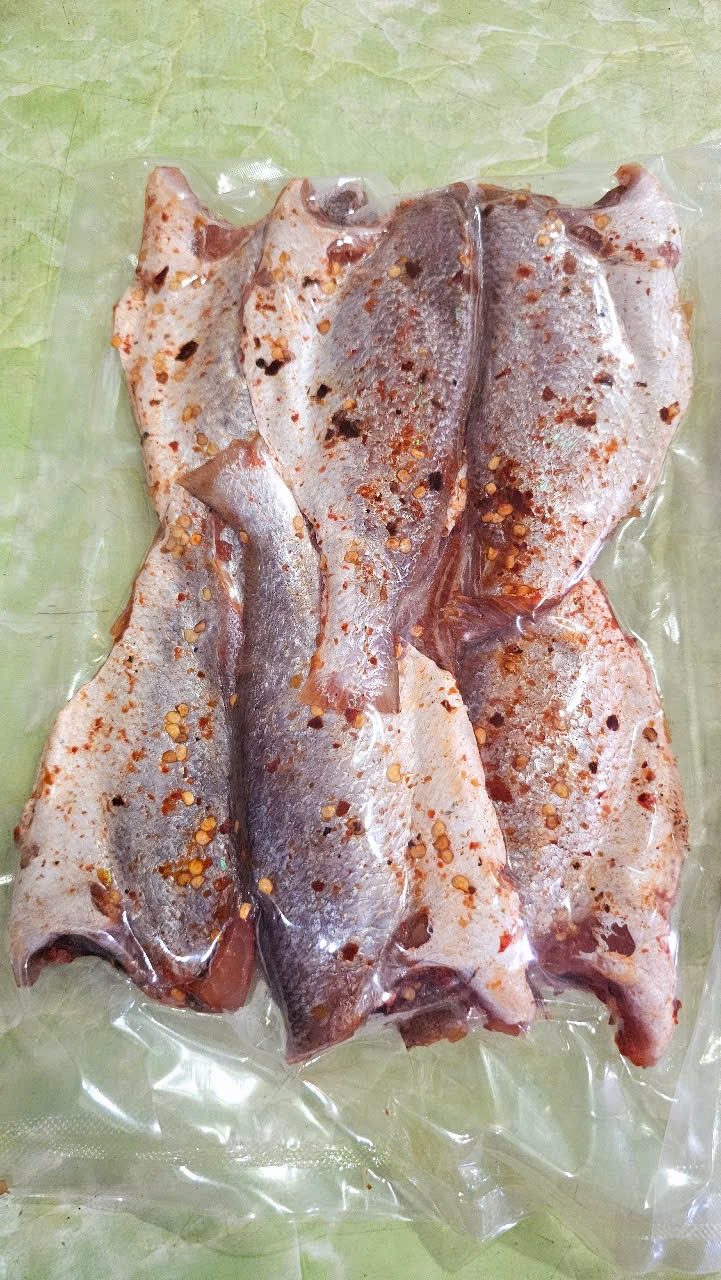 Cá Đù 1 nắng xẻ Có tẩm ớt — 2 bịch - ảnh 3