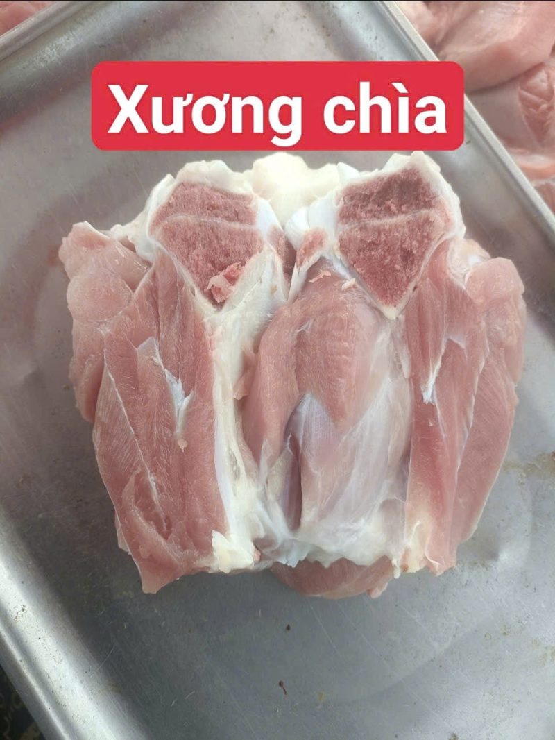 Xương chìa Heo nạc ko da