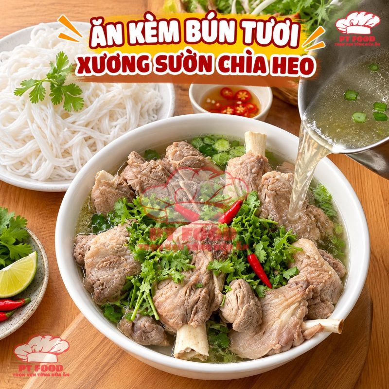 Xương chìa Heo Cấp Đông — 1 bịch - ảnh 6