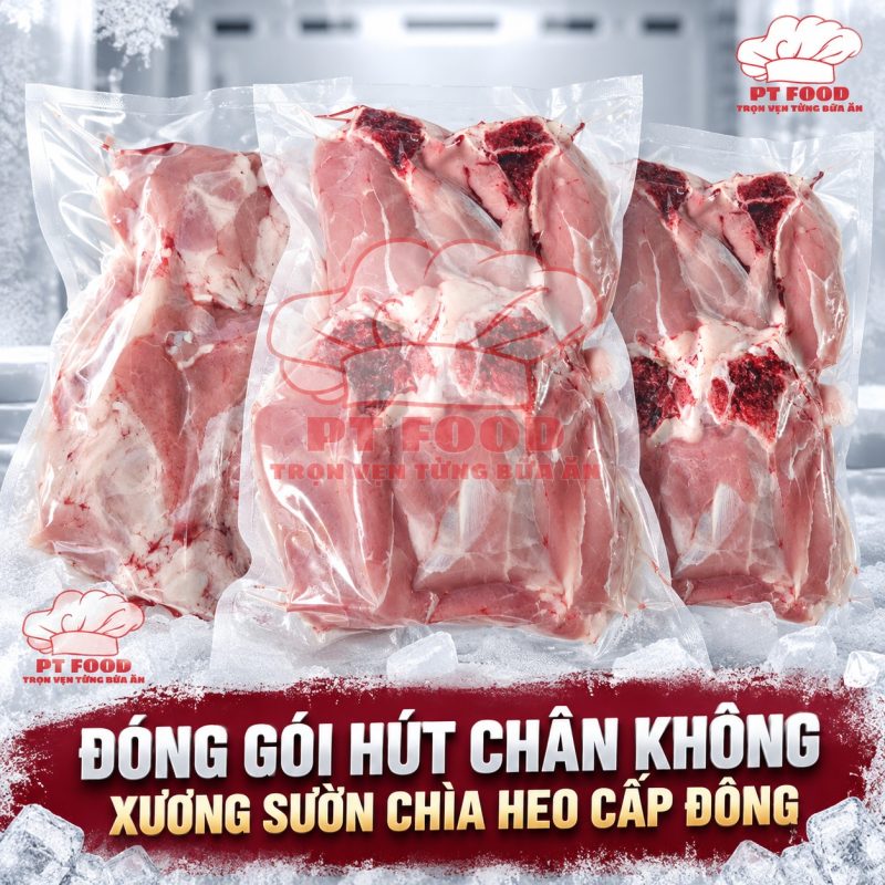 Xương chìa Heo Cấp Đông — 1 bịch - ảnh 4