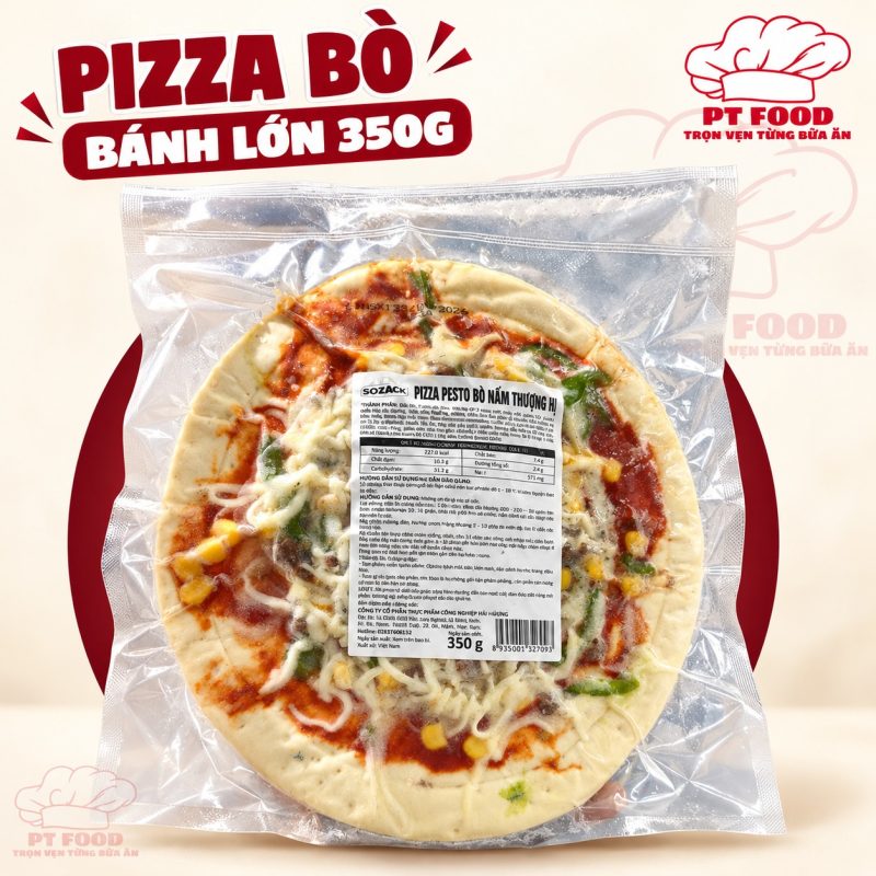 PIZZA PESTO BÒ — 1 Bịch - ảnh 1