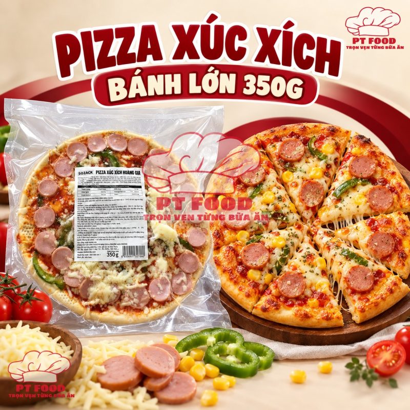 PIZZA XÚC XÍCH — 1 bịch - ảnh 4