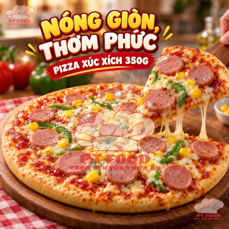 PIZZA XÚC XÍCH — 1 bịch - ảnh 3