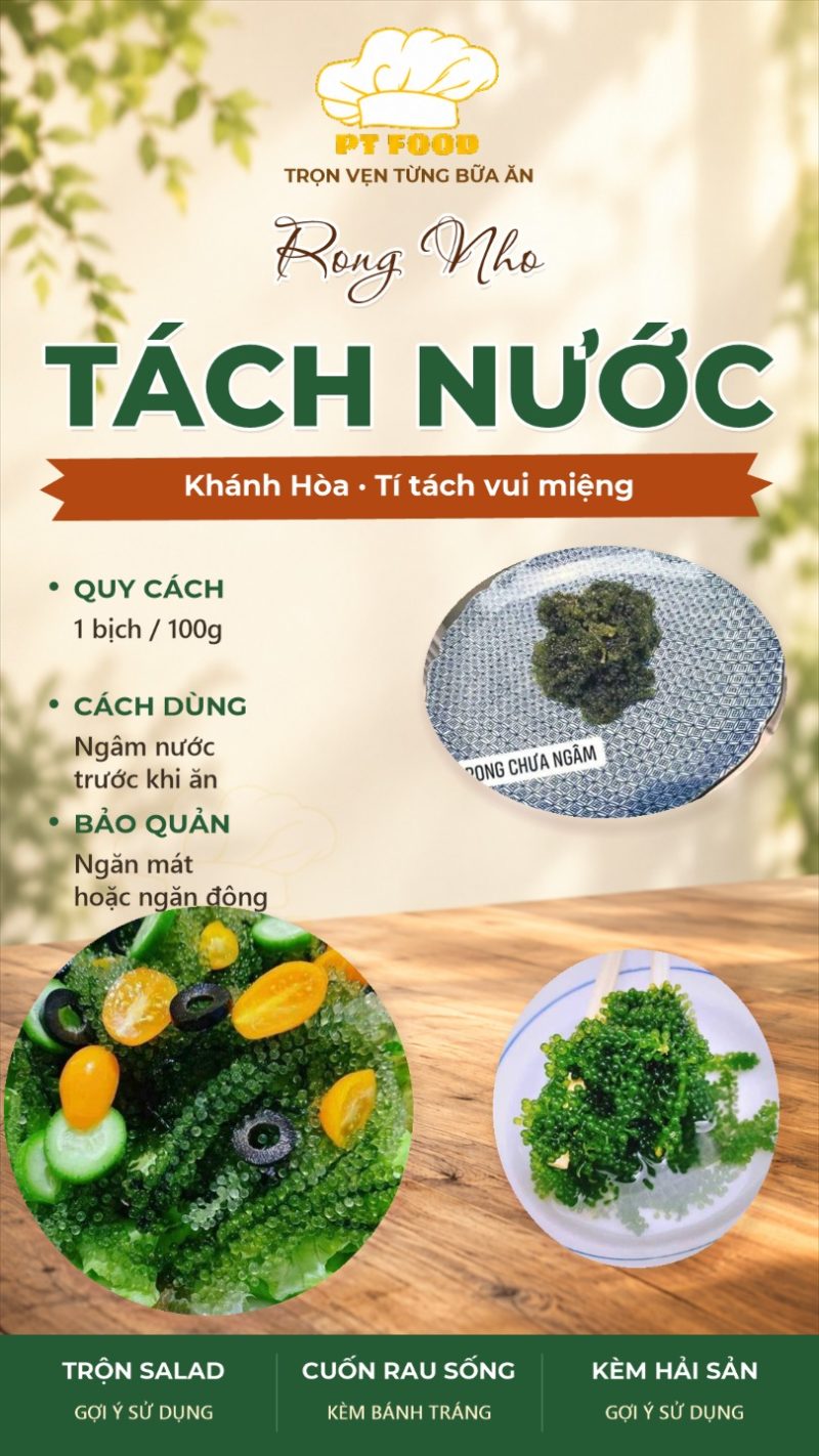 Rong nho tách nước - ảnh 7