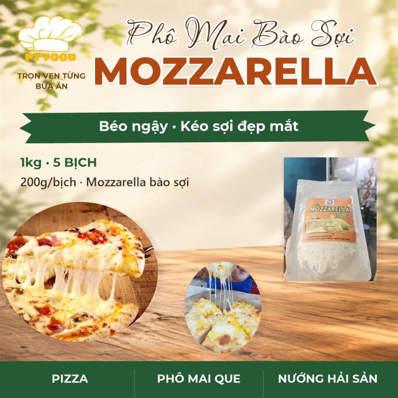 Phô mai bào sợi NH