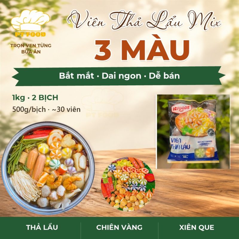 Viên Thả Lẩu Mix
