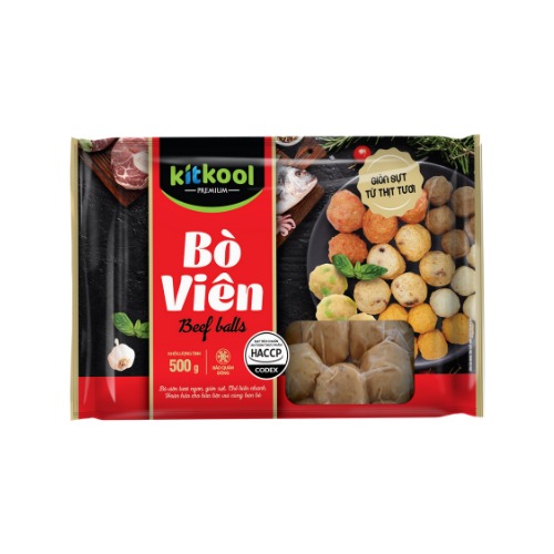 Bò viên KK — 2 bịch - ảnh 1