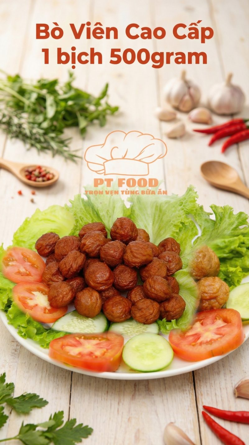 Bò viên KK — 2 bịch - ảnh 3