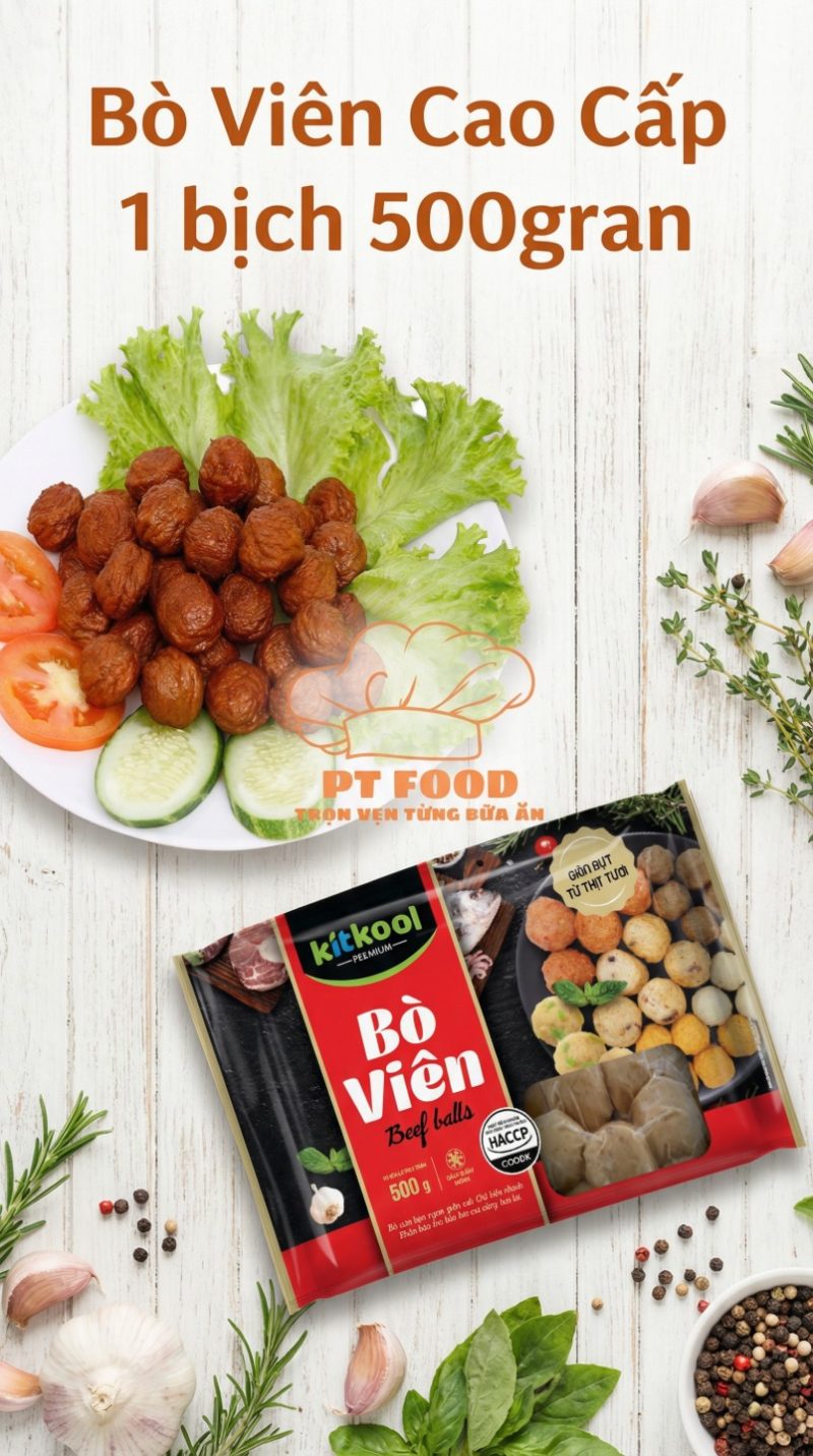 Bò viên KK — 2 bịch - ảnh 4