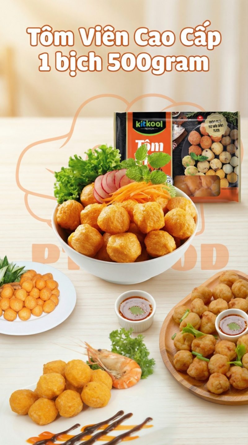 Tôm viên KK — 2 bịch - ảnh 5