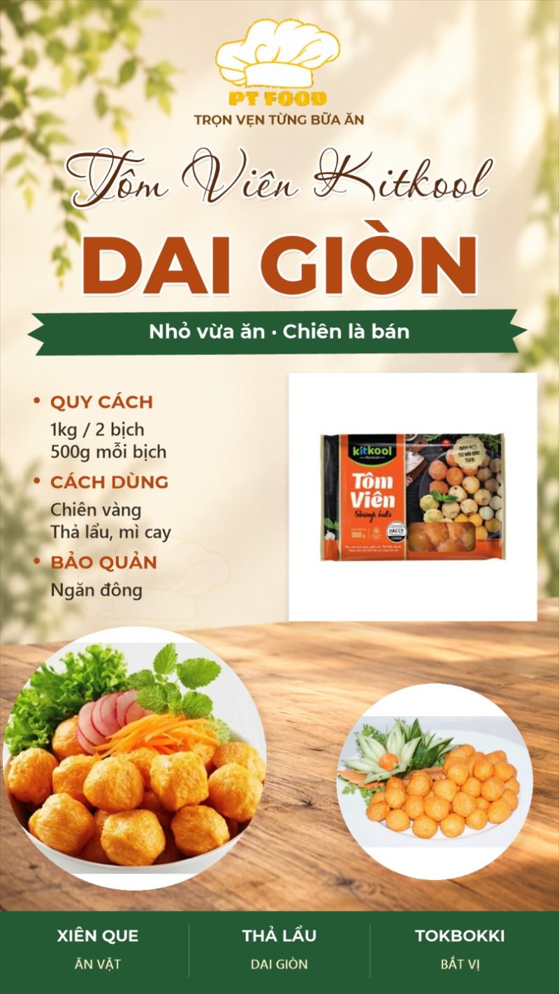 Tôm viên KK — 2 bịch - ảnh 7